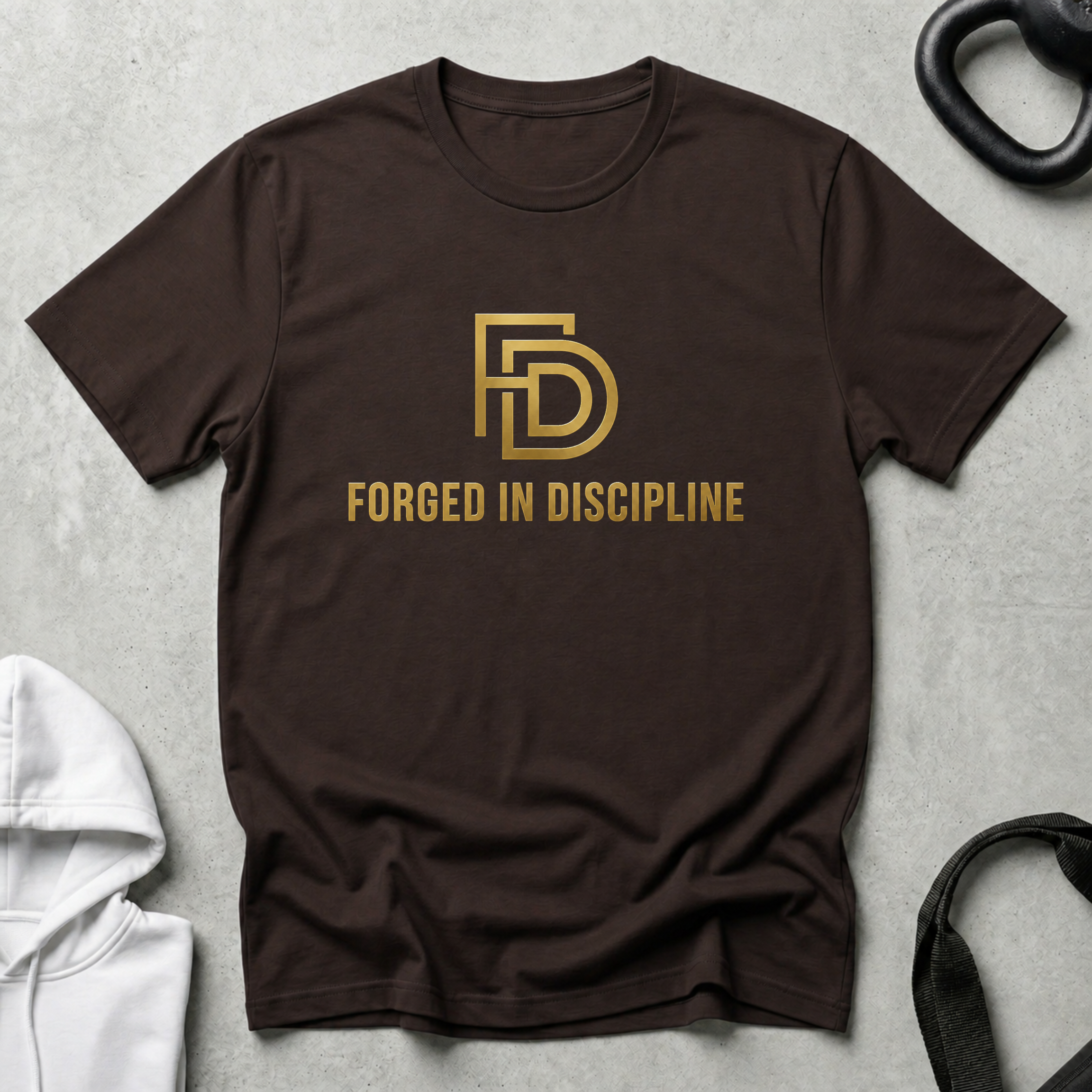 Forged in Discipline line art