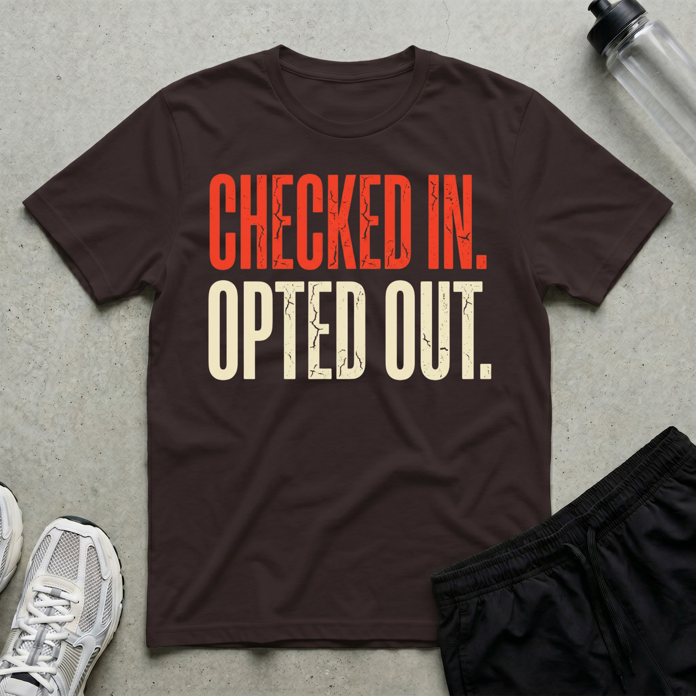 Checked In Opted Out T-Shirt