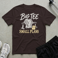 Small Plans T-Shirt - Dark Chocolate