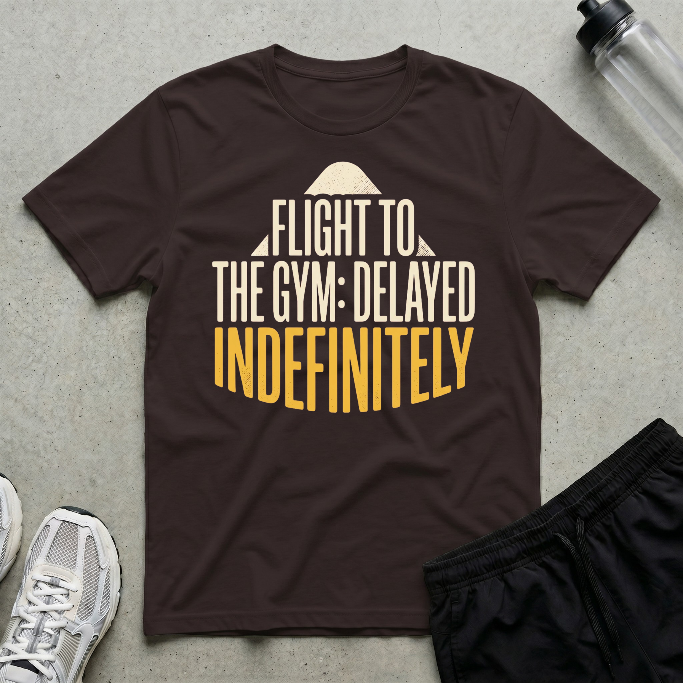 Flight Status Gym Delayed T-Shirt