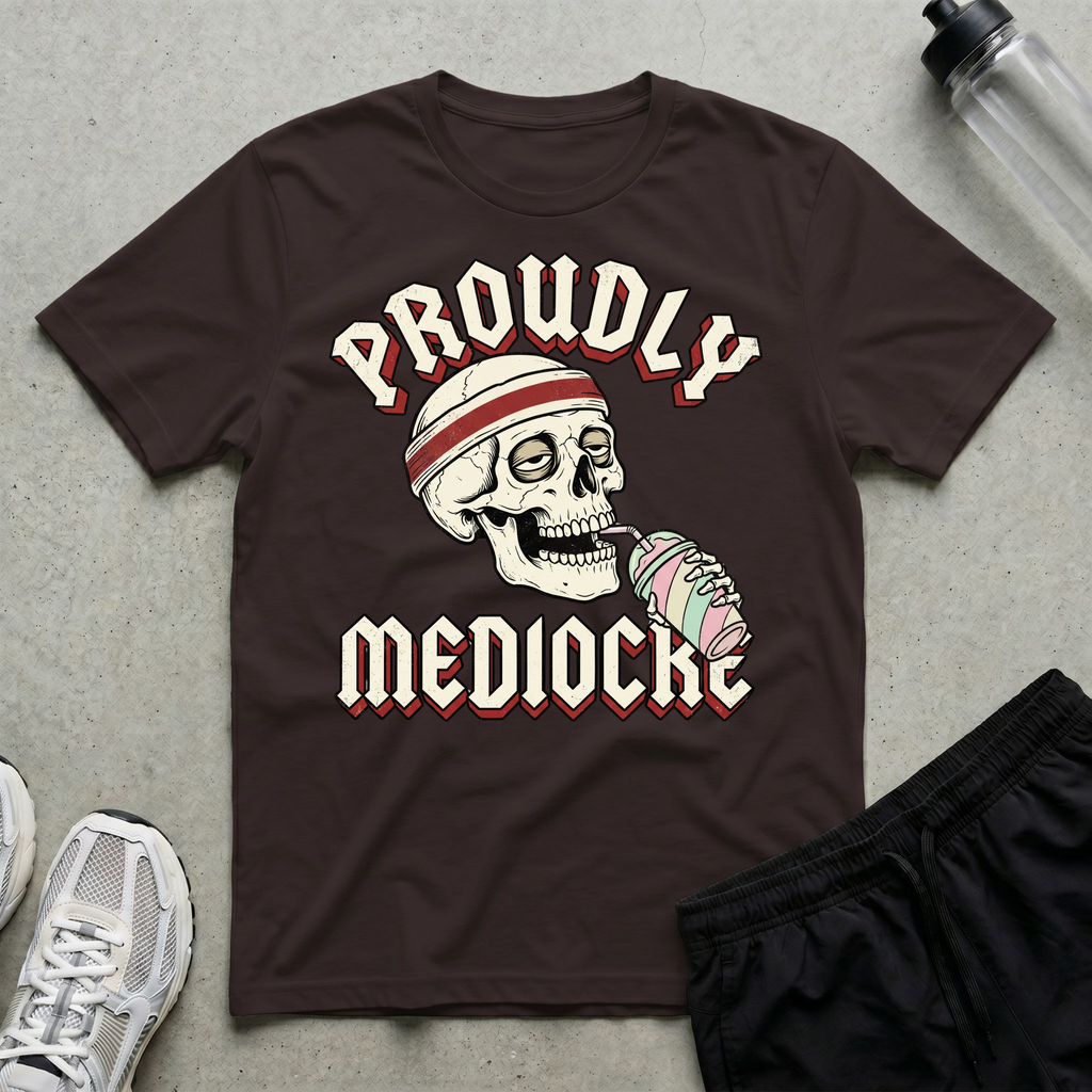 Proudly Mediocre Gothic T-Shirt