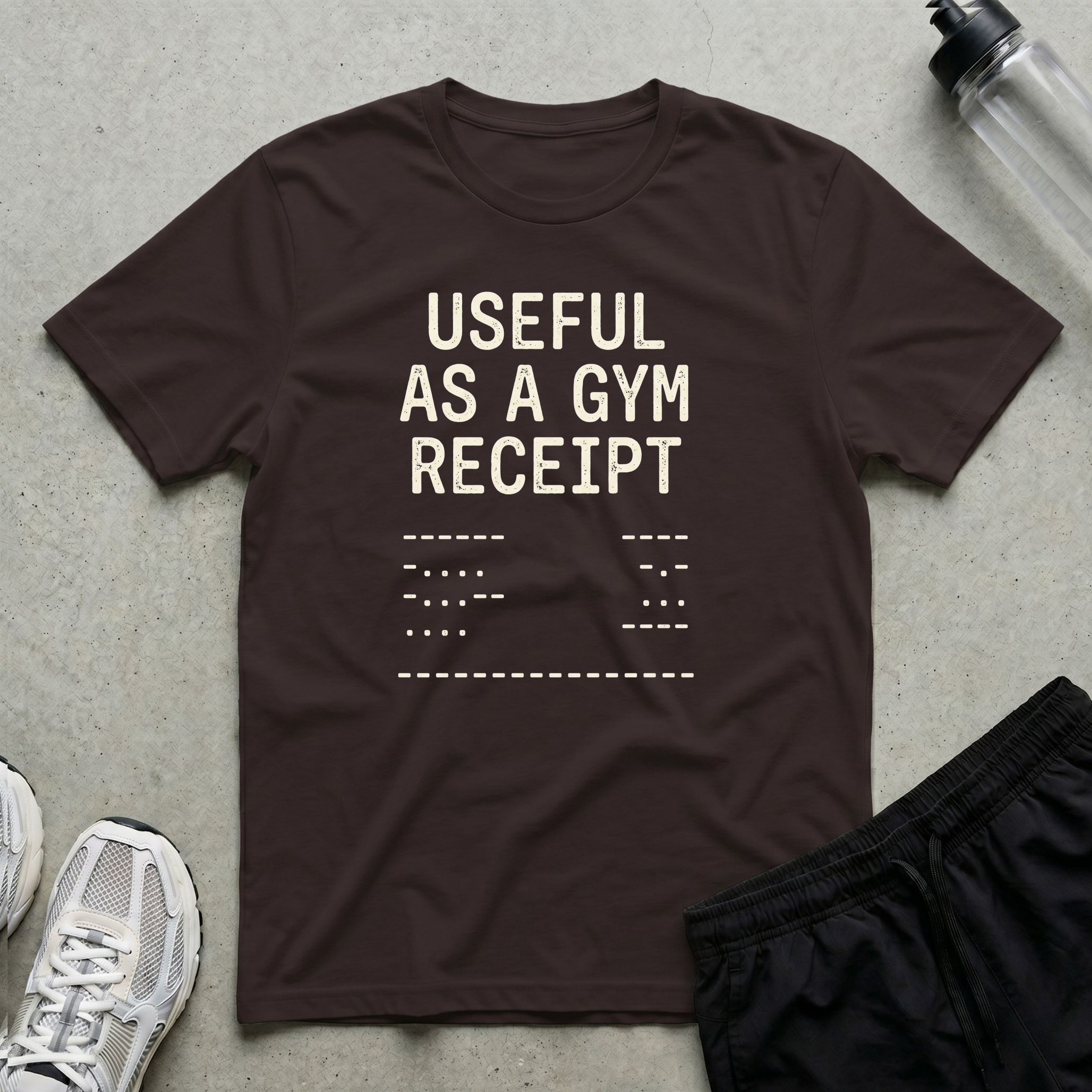 Gym Receipt T-Shirt