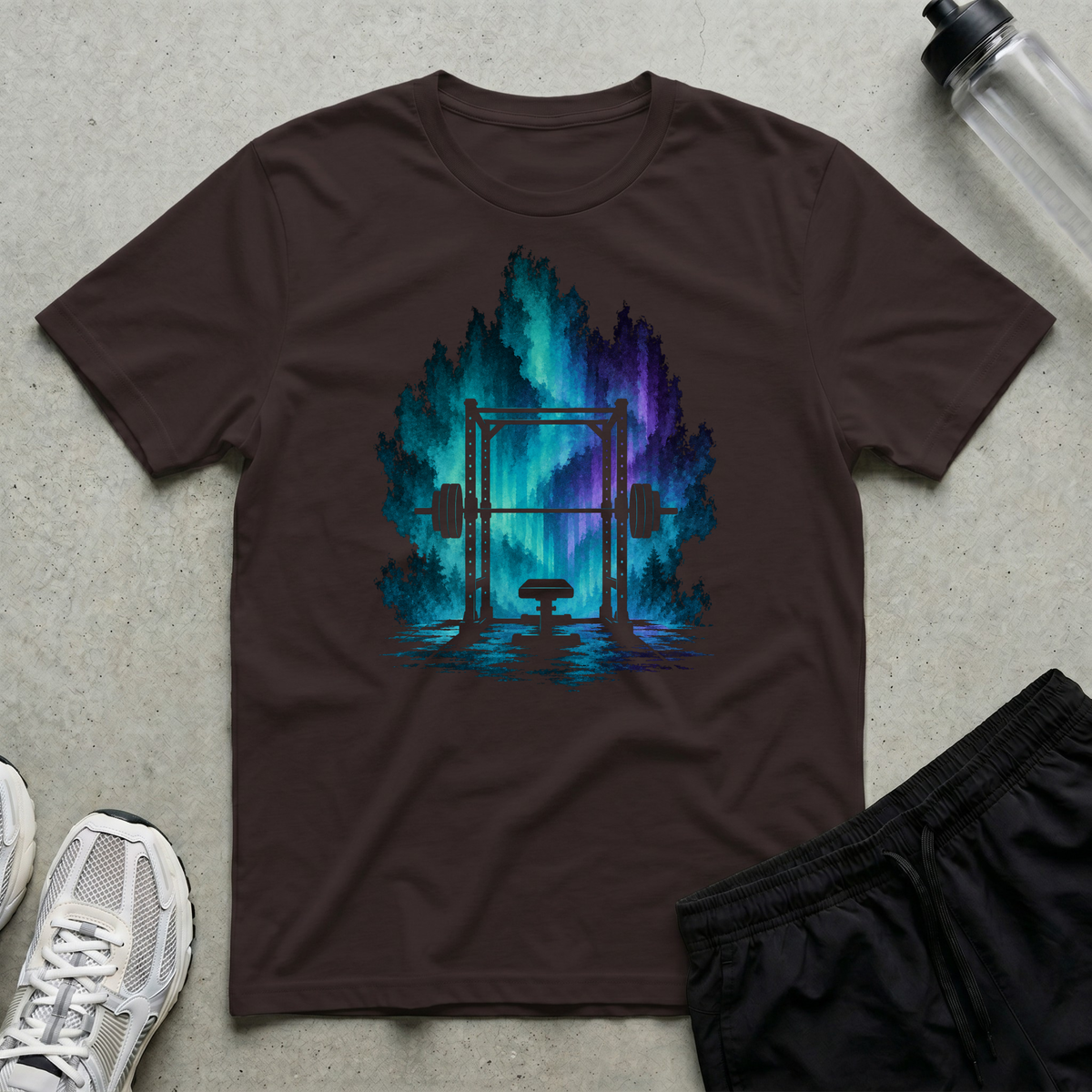 Aurora Rack T-Shirt - Dark Chocolate