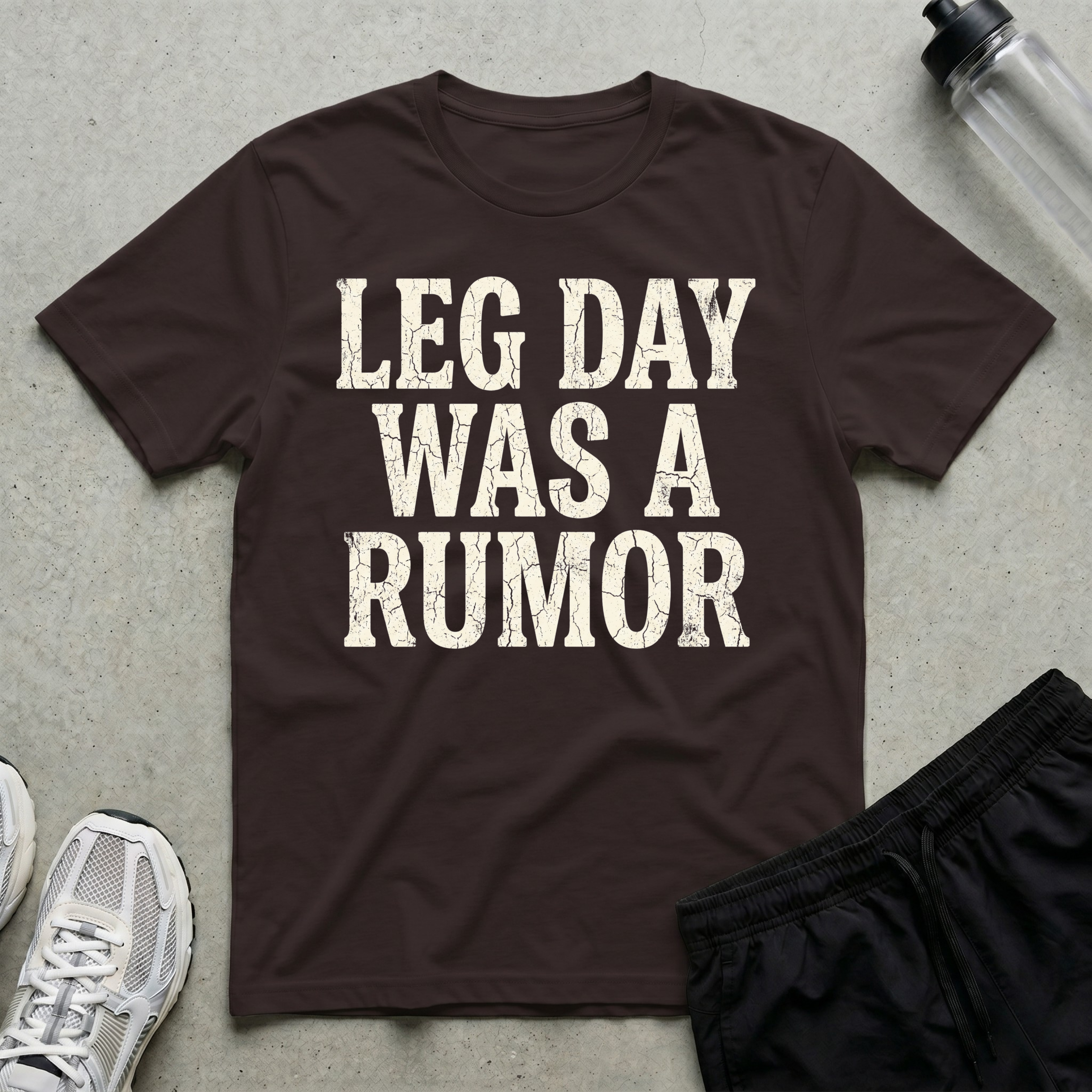 Leg Day Was A Rumor T-Shirt
