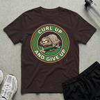 Curl Up And Give Up Sloth T-Shirt