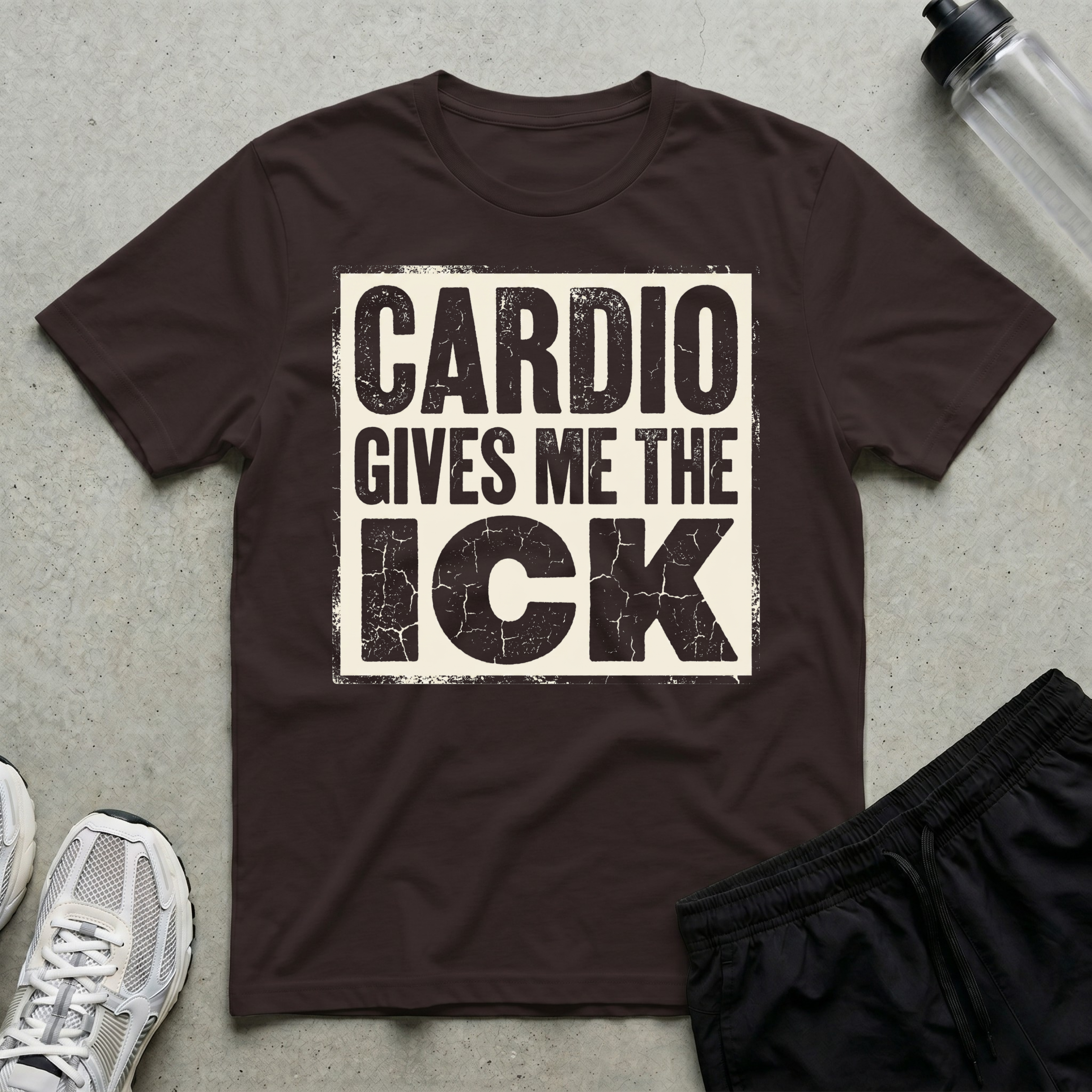 Cardio Gives Me The Ick T-Shirt