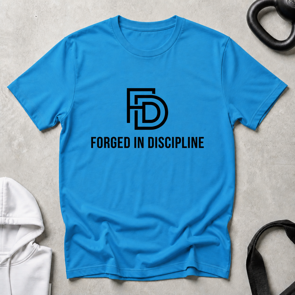 Forged in Discipline line art