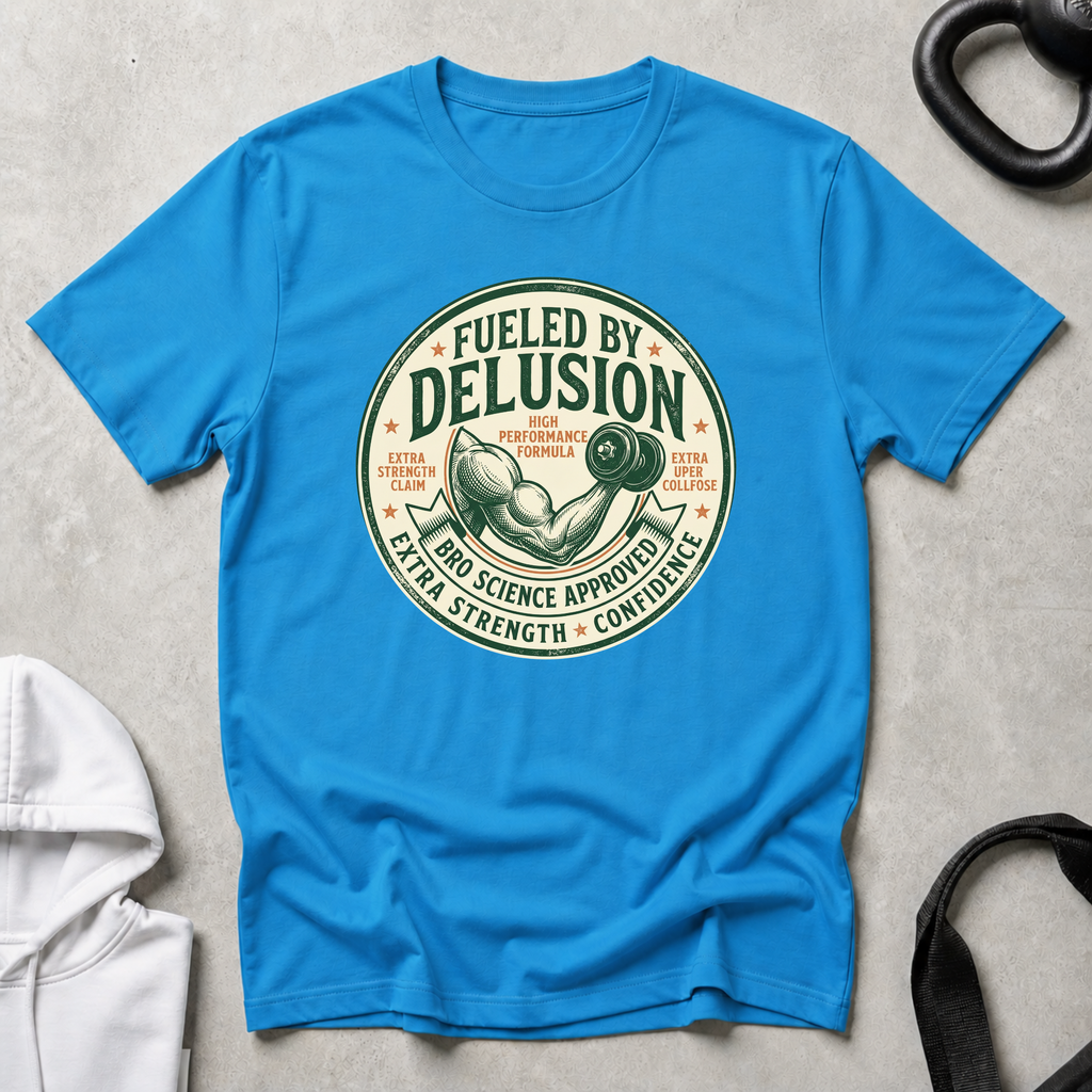 fueled by delusion badge