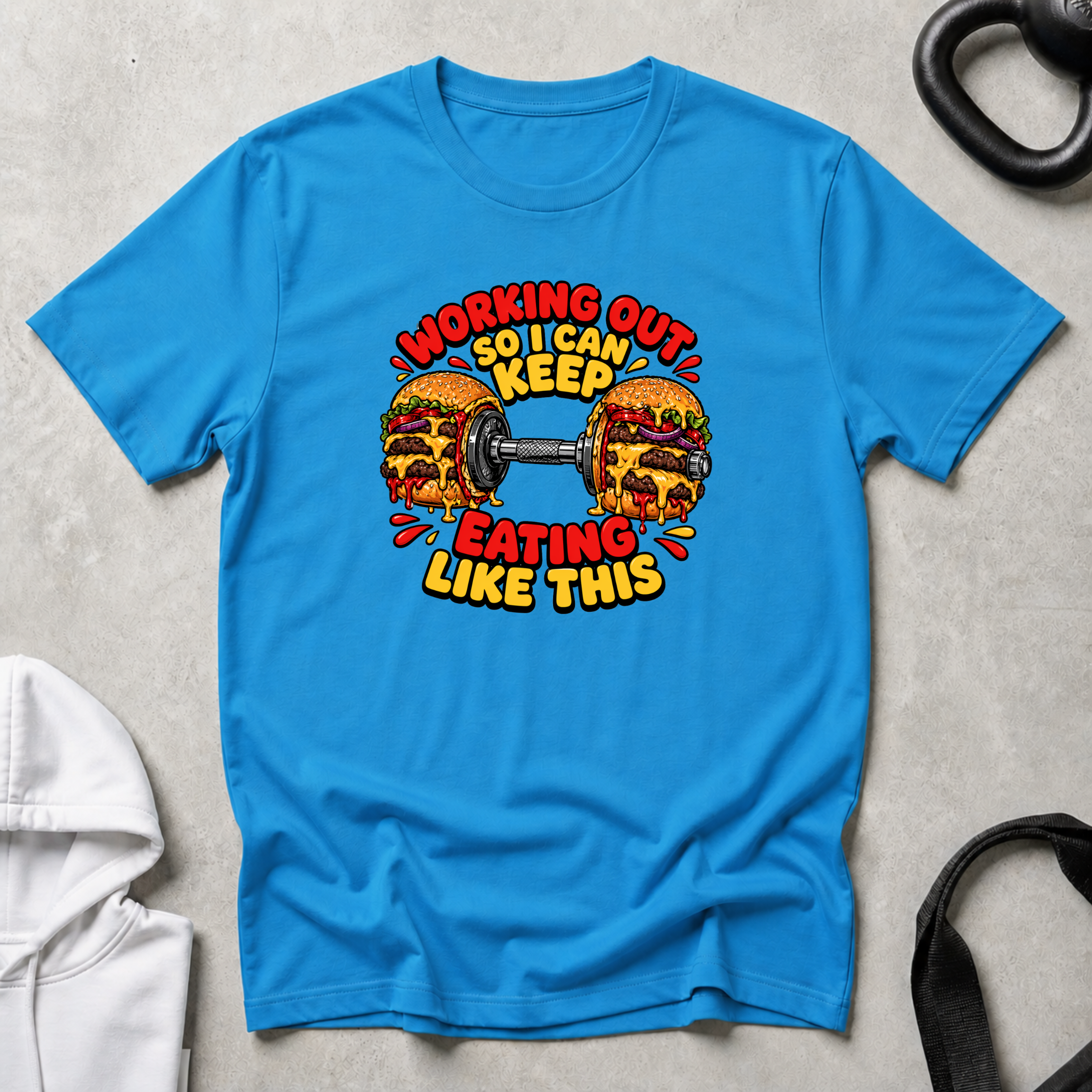 Working out burger