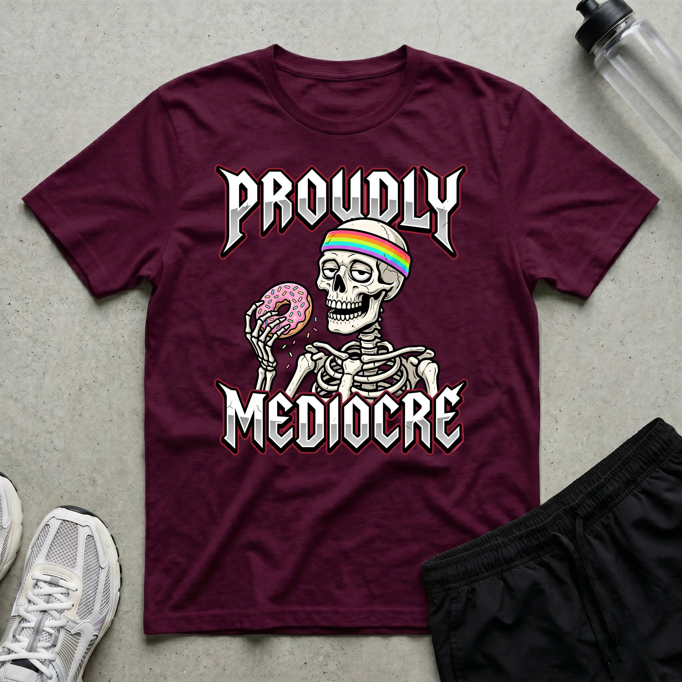 Proudly Mediocre Donut T-Shirt