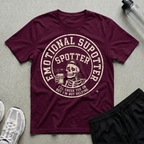 Emotional Support Spotter Badge T-Shirt