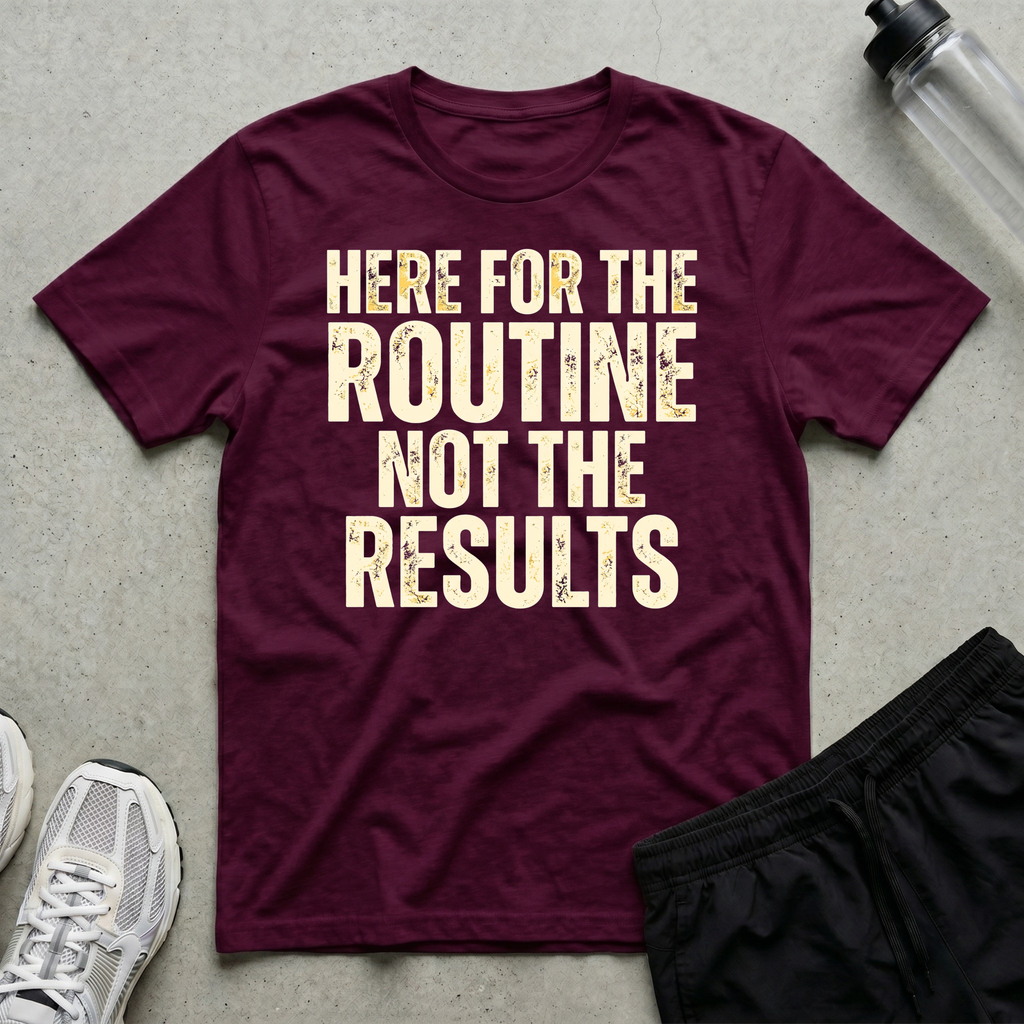Routine Not Results T-Shirt