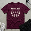 Serial Set Society T-Shirt - Maroon