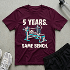 5 Years Same Bench T-Shirt