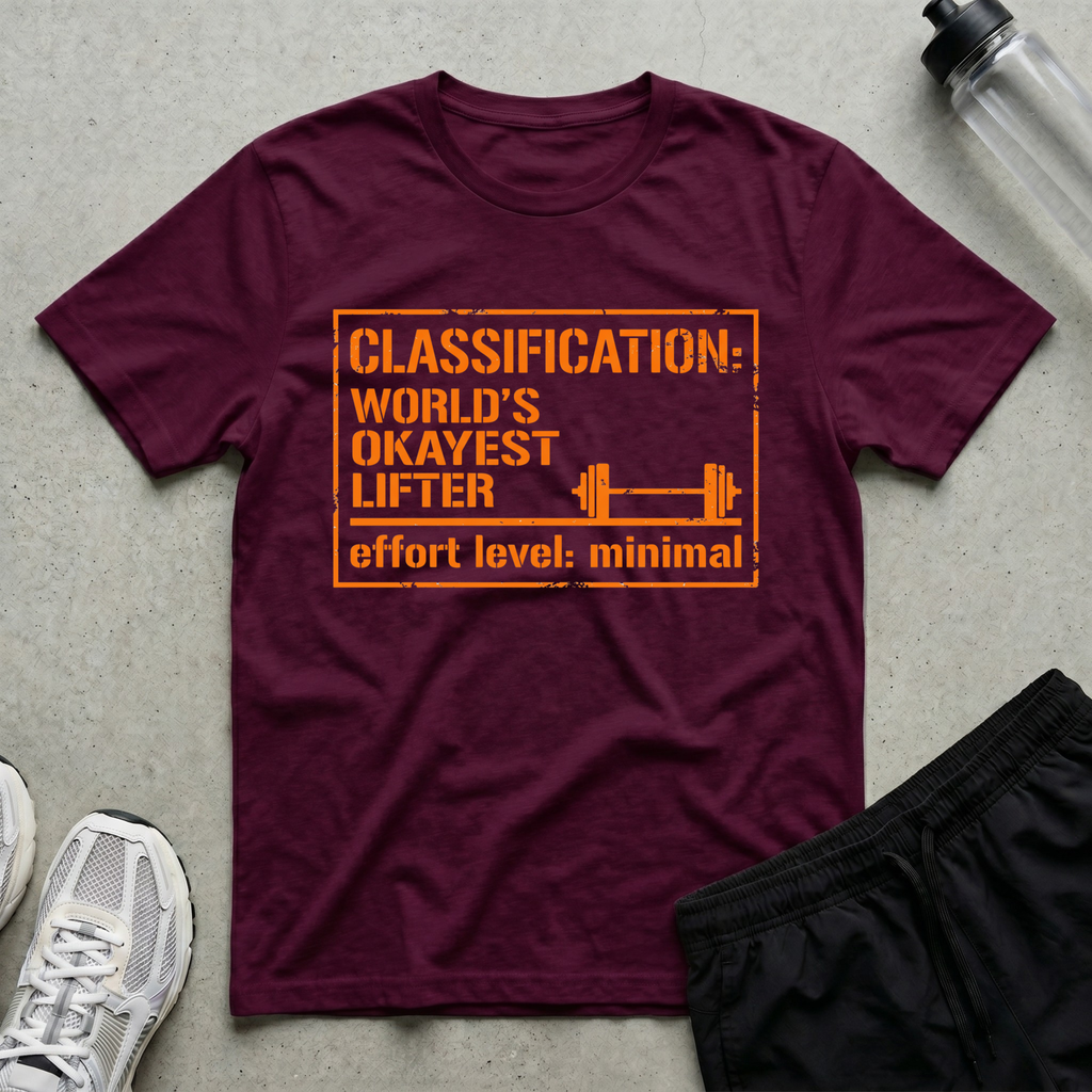 Effort Level Minimal T-Shirt