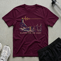 Waiting For Light T-Shirt - Maroon