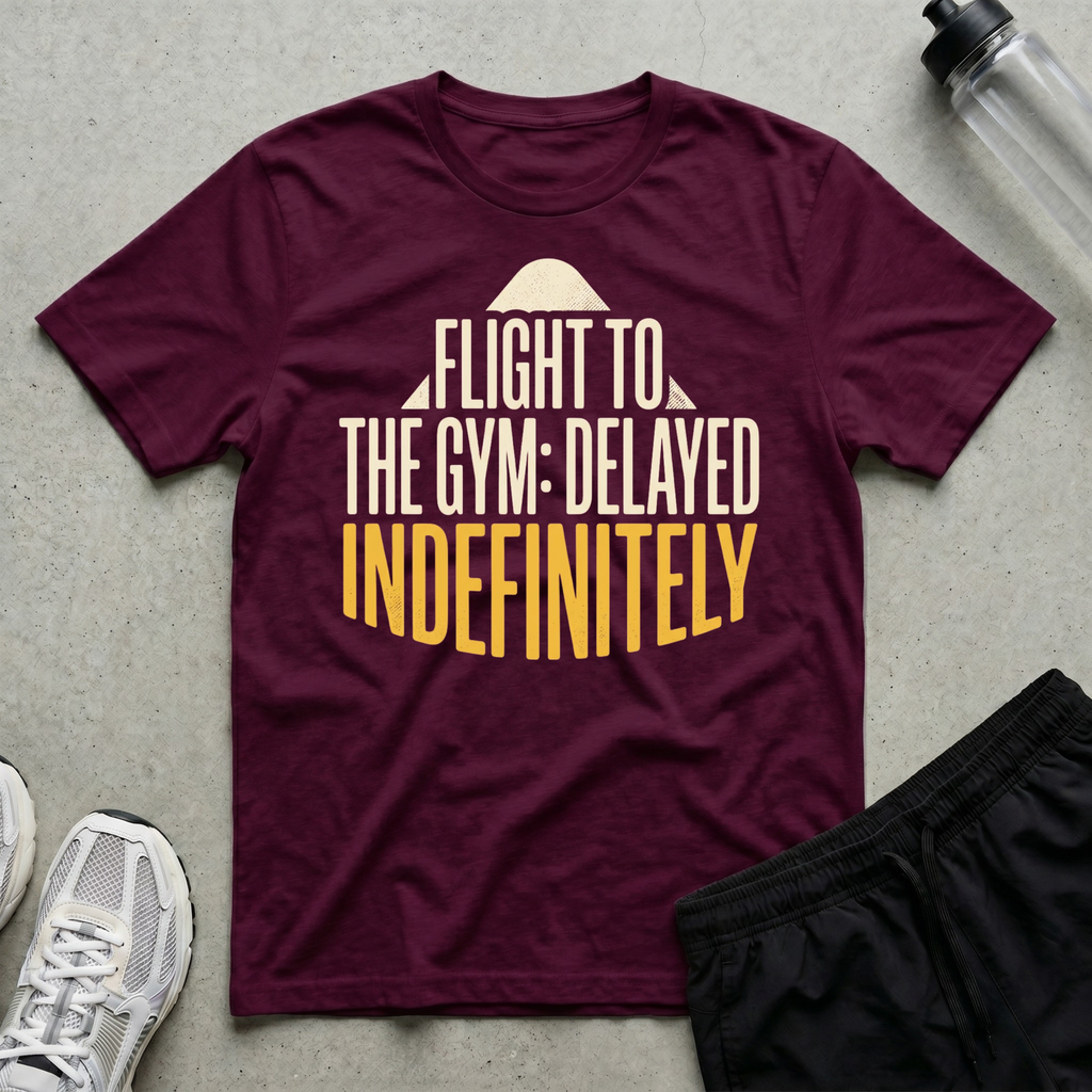 Flight Status Gym Delayed T-Shirt