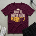 Flight Status Gym Delayed T-Shirt