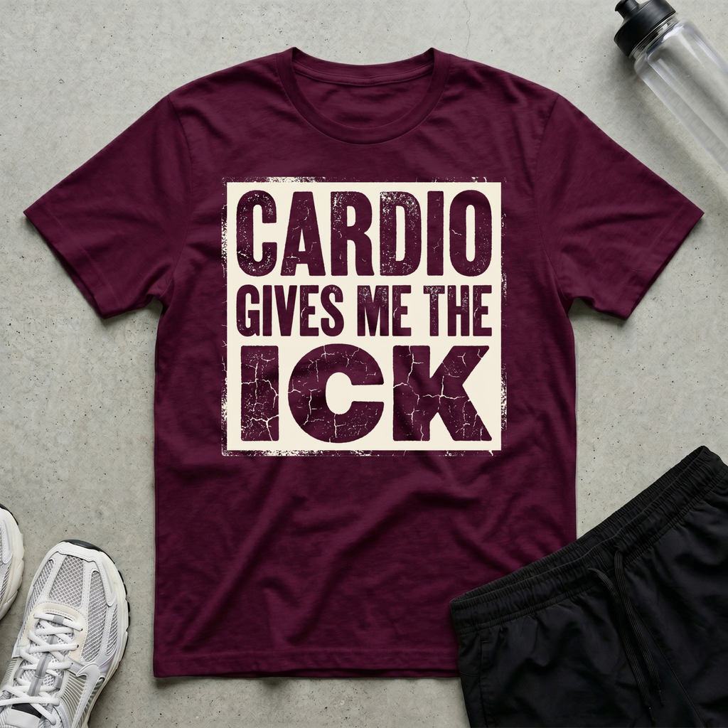 Cardio Gives Me The Ick T-Shirt