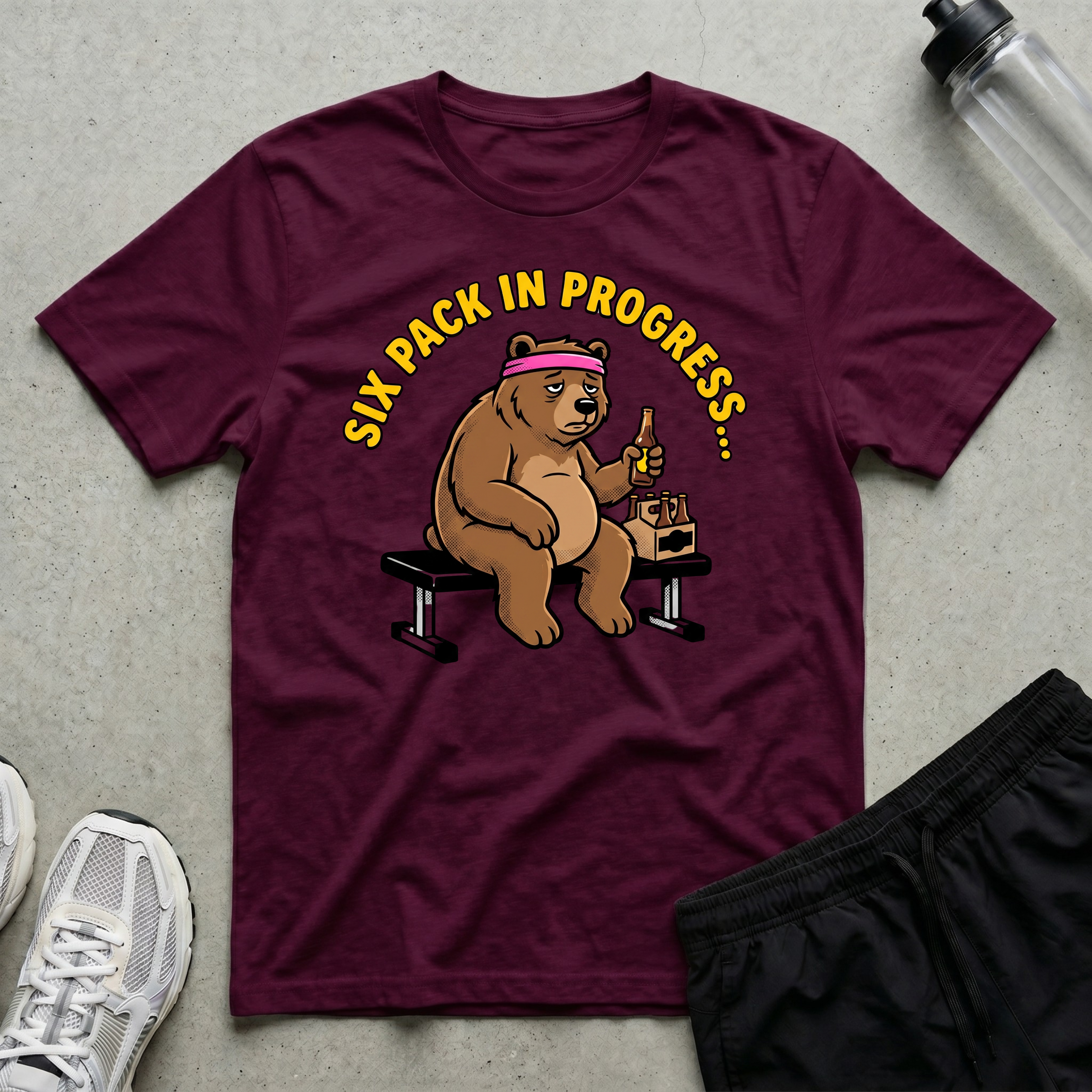 Six Pack In Progress T-Shirt