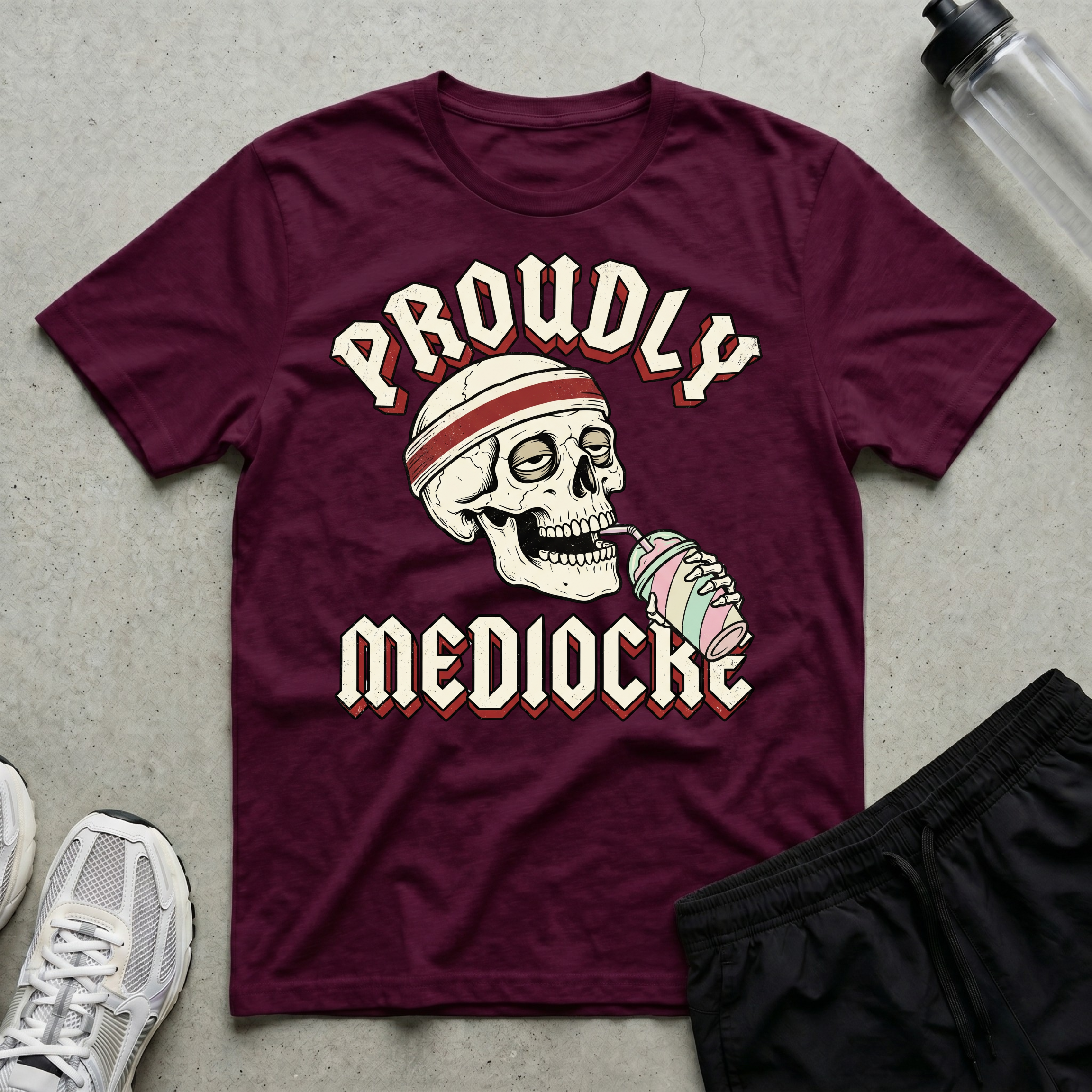 Proudly Mediocre Gothic T-Shirt