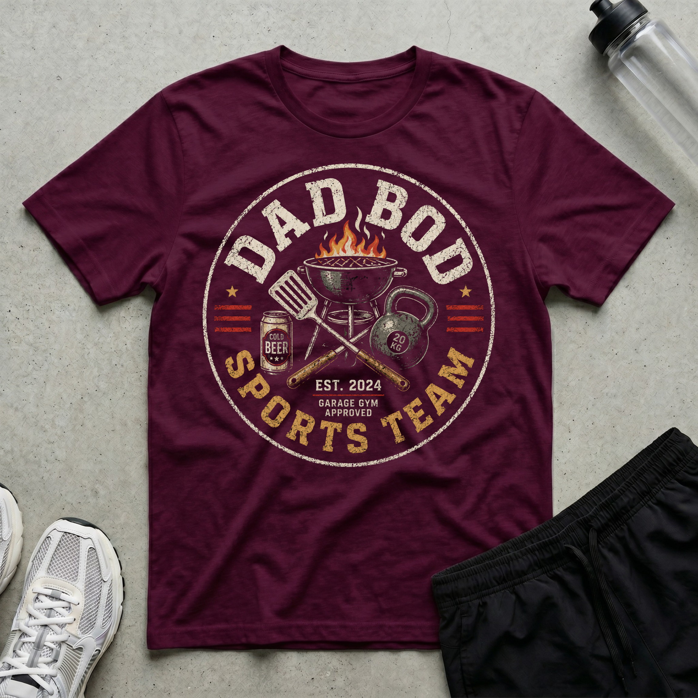 Dad Bod Sport Team T-Shirt
