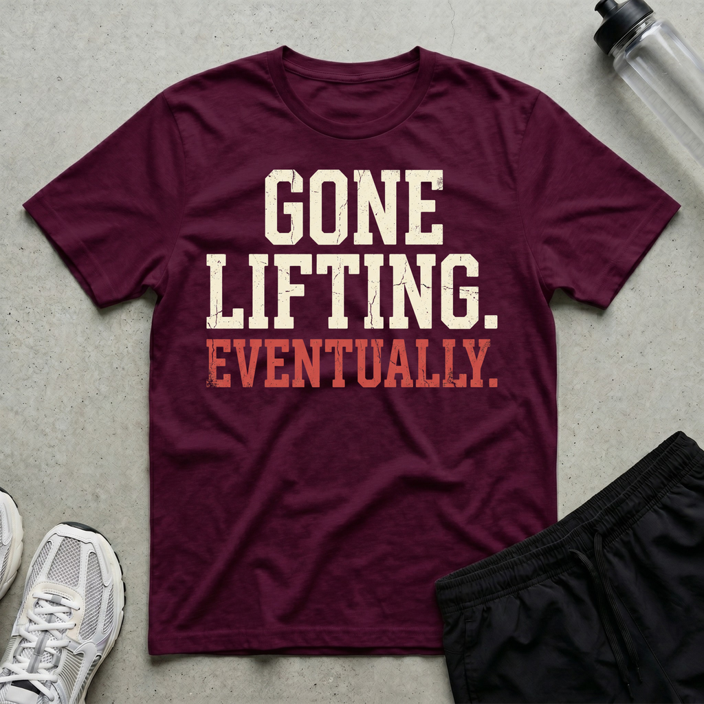 Gone Lifting Eventually T-Shirt