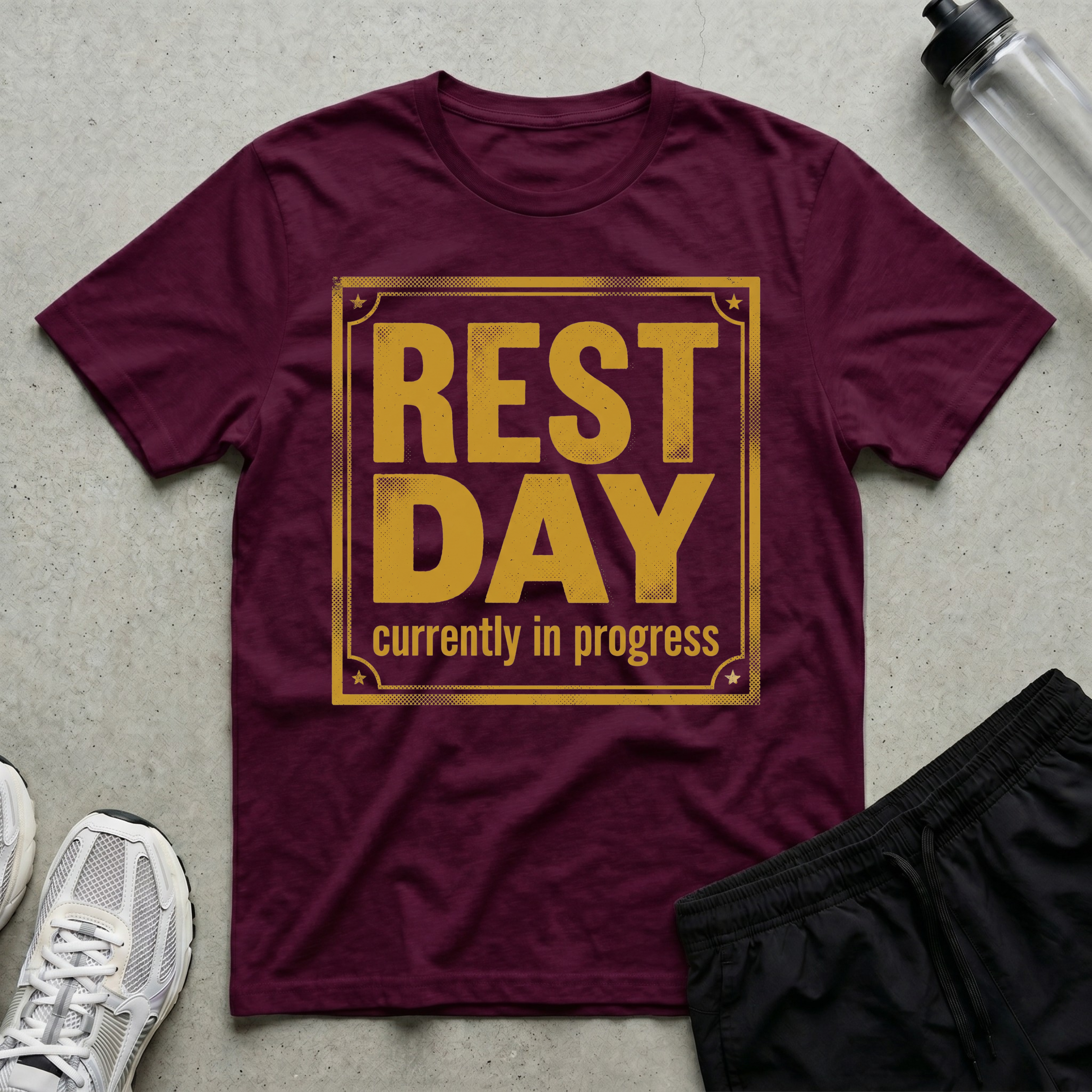 Rest Day In Progress T-Shirt