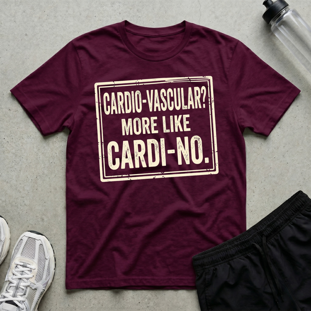 Cardio Cardi No T-Shirt