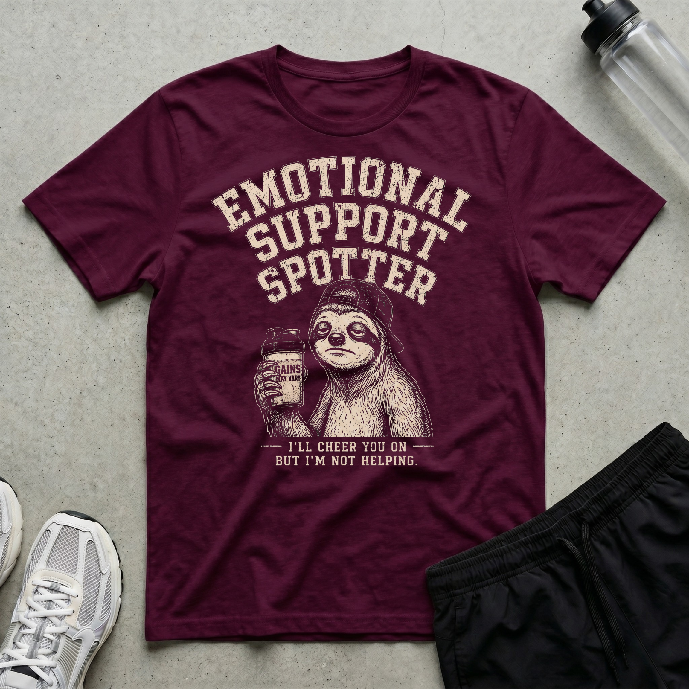 Emotional Support Sloth T-Shirt