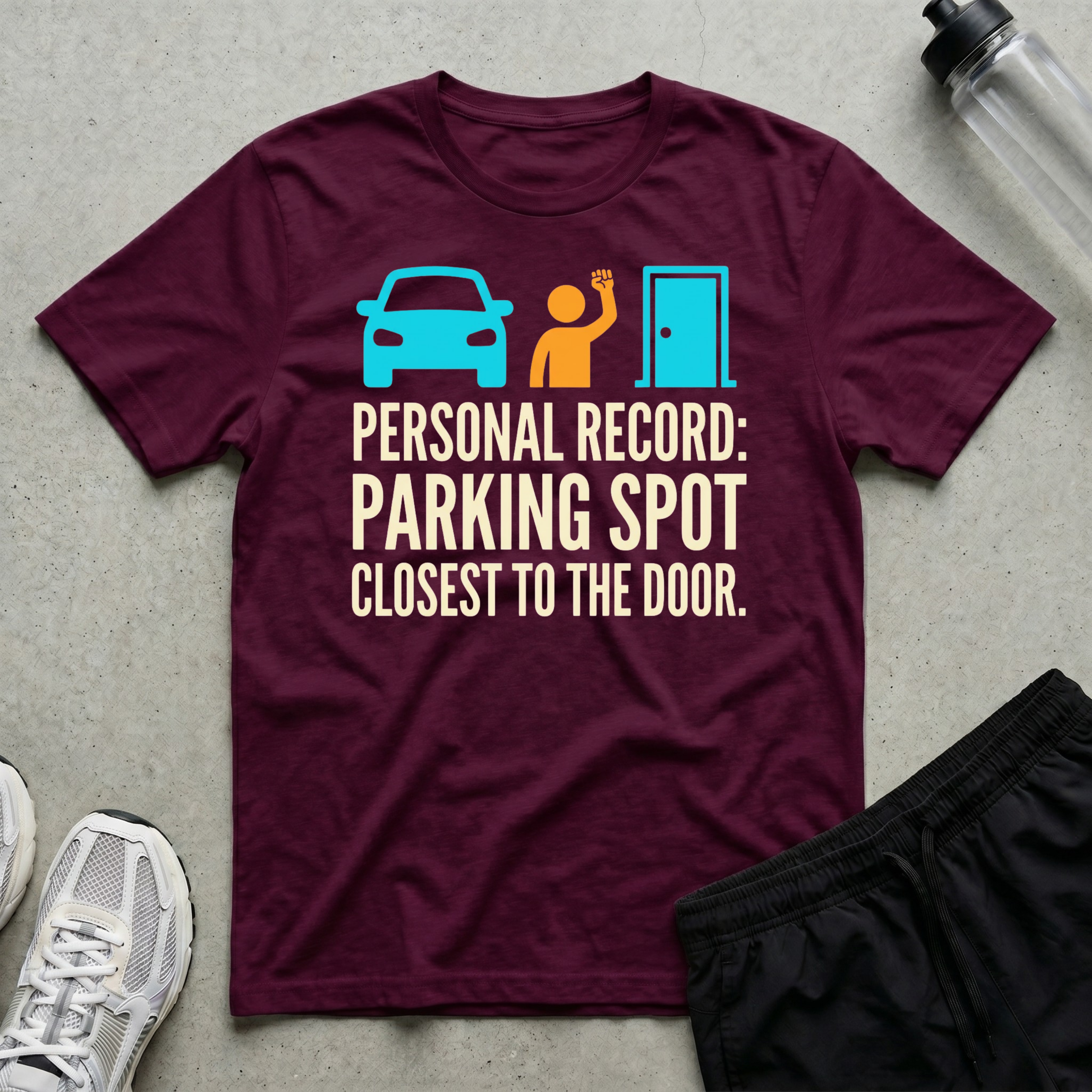 Parking Spot Record T-Shirt