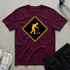 Beware Old Lifter Crossing T-Shirt