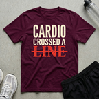 Cardio Crossed A Line T-Shirt