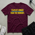 Playlist Longer Workout T-Shirt