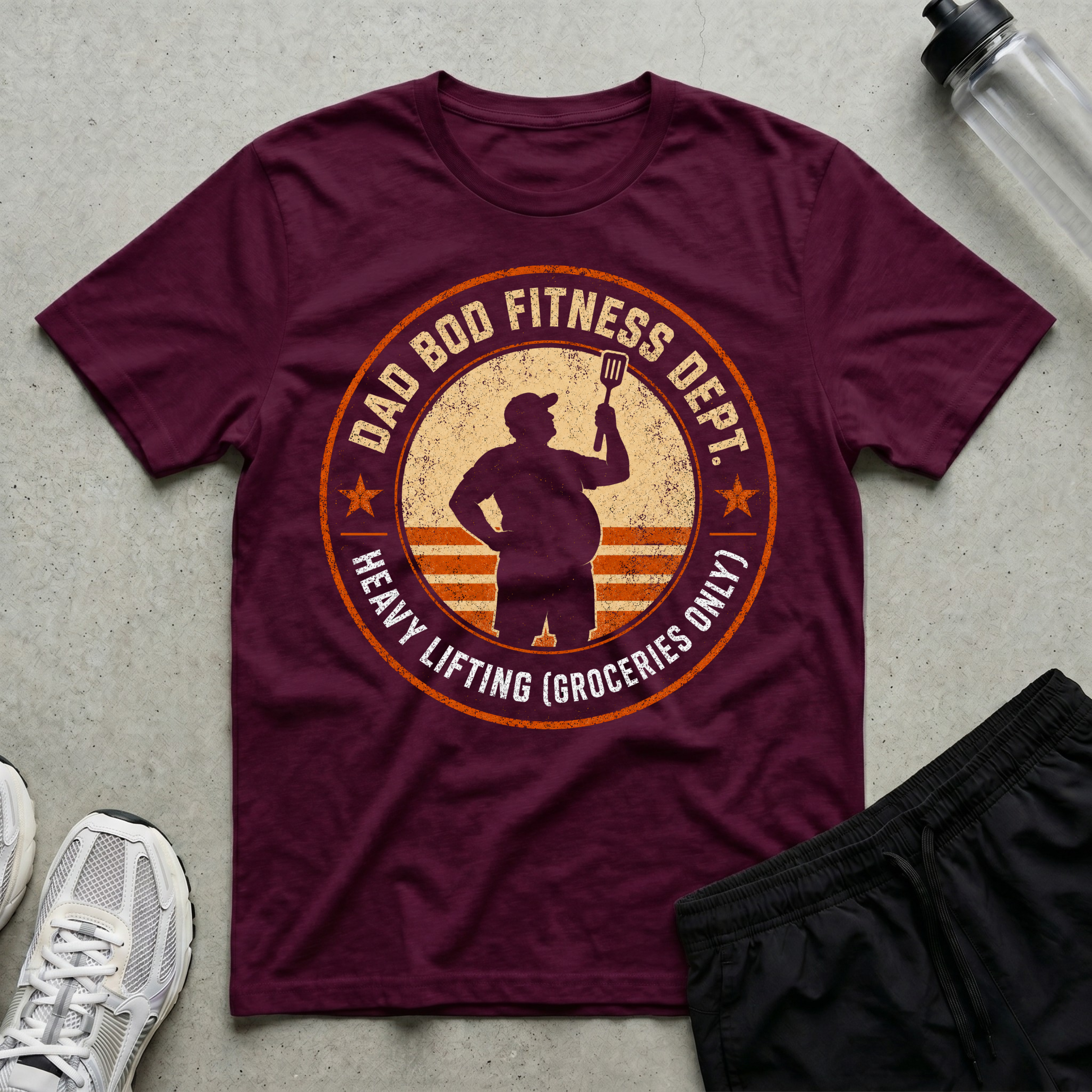 Dad Bod Fitness Dept. T-Shirt
