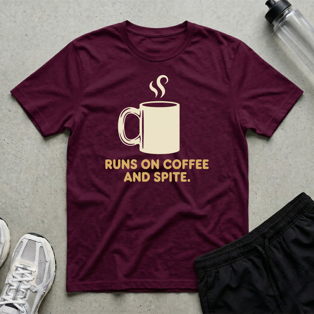 Runs On Coffee Spite T-Shirt