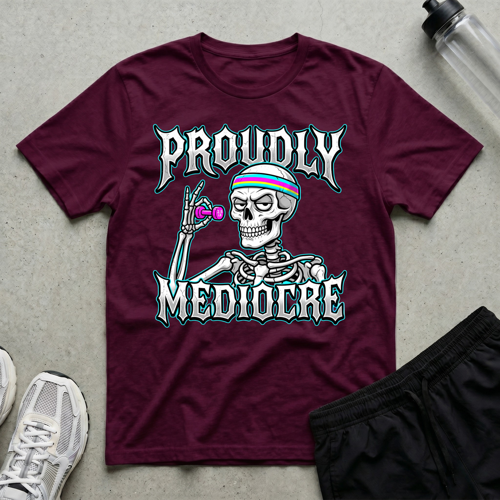 Proudly Mediocre Peace Sign T-Shirt