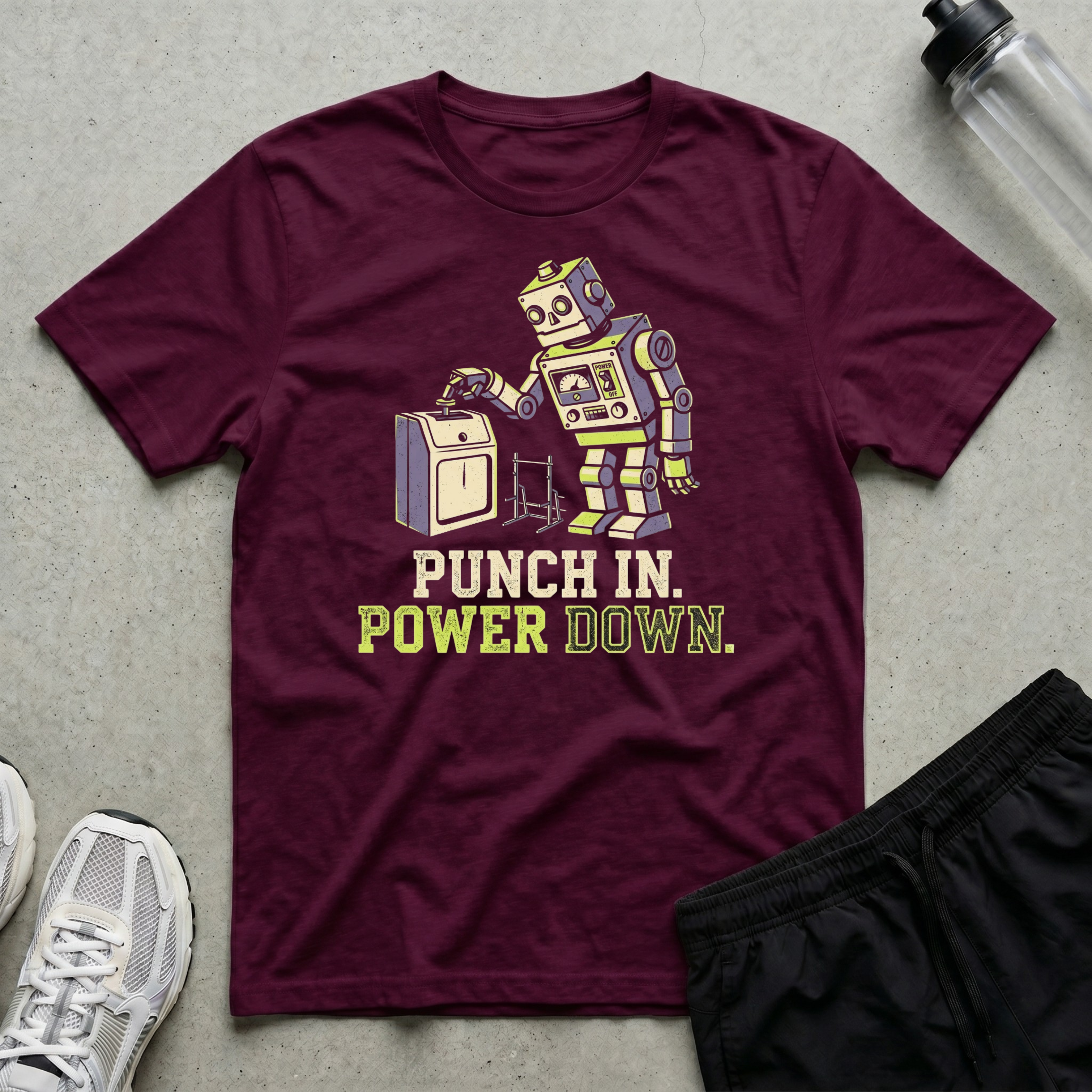 Punch In Power Down T-Shirt