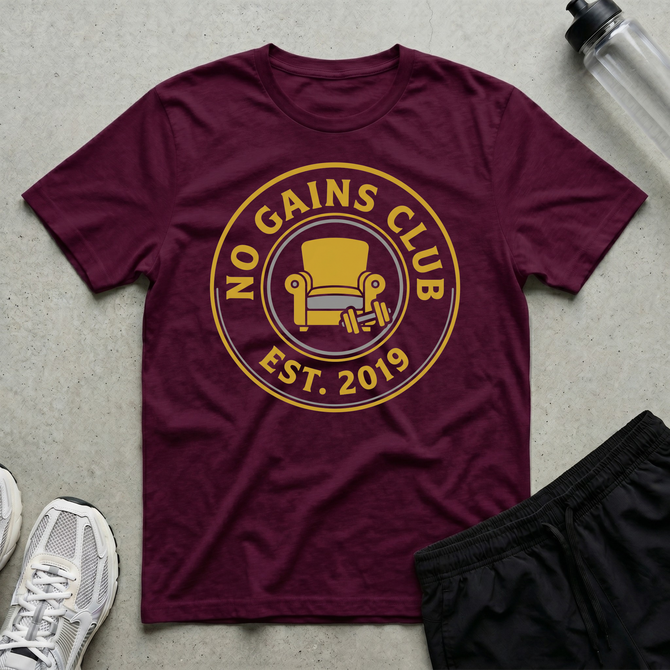 No Gains Club T-Shirt