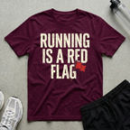 Running Red Flag T-Shirt