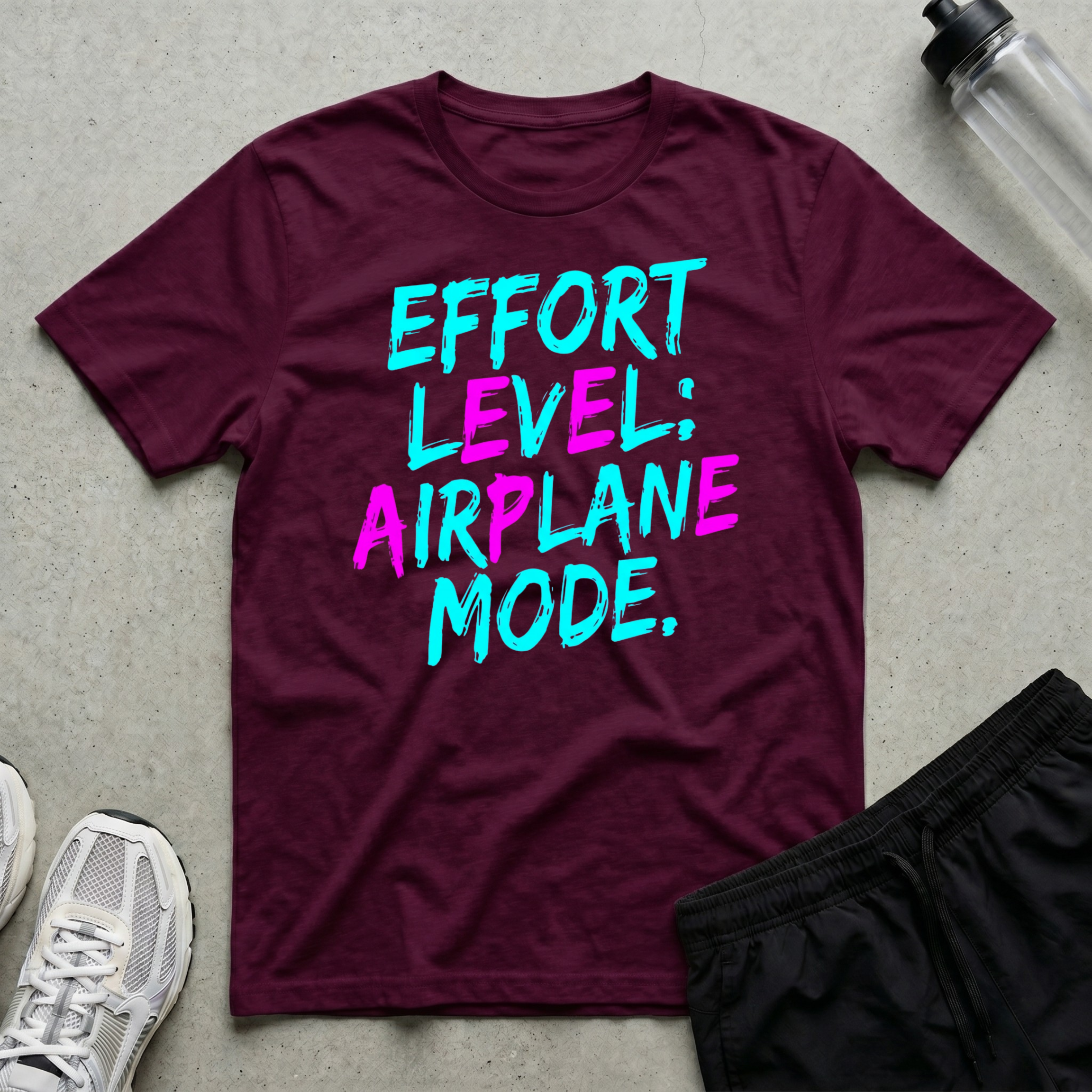 Effort Level Airplane Mode T-Shirt