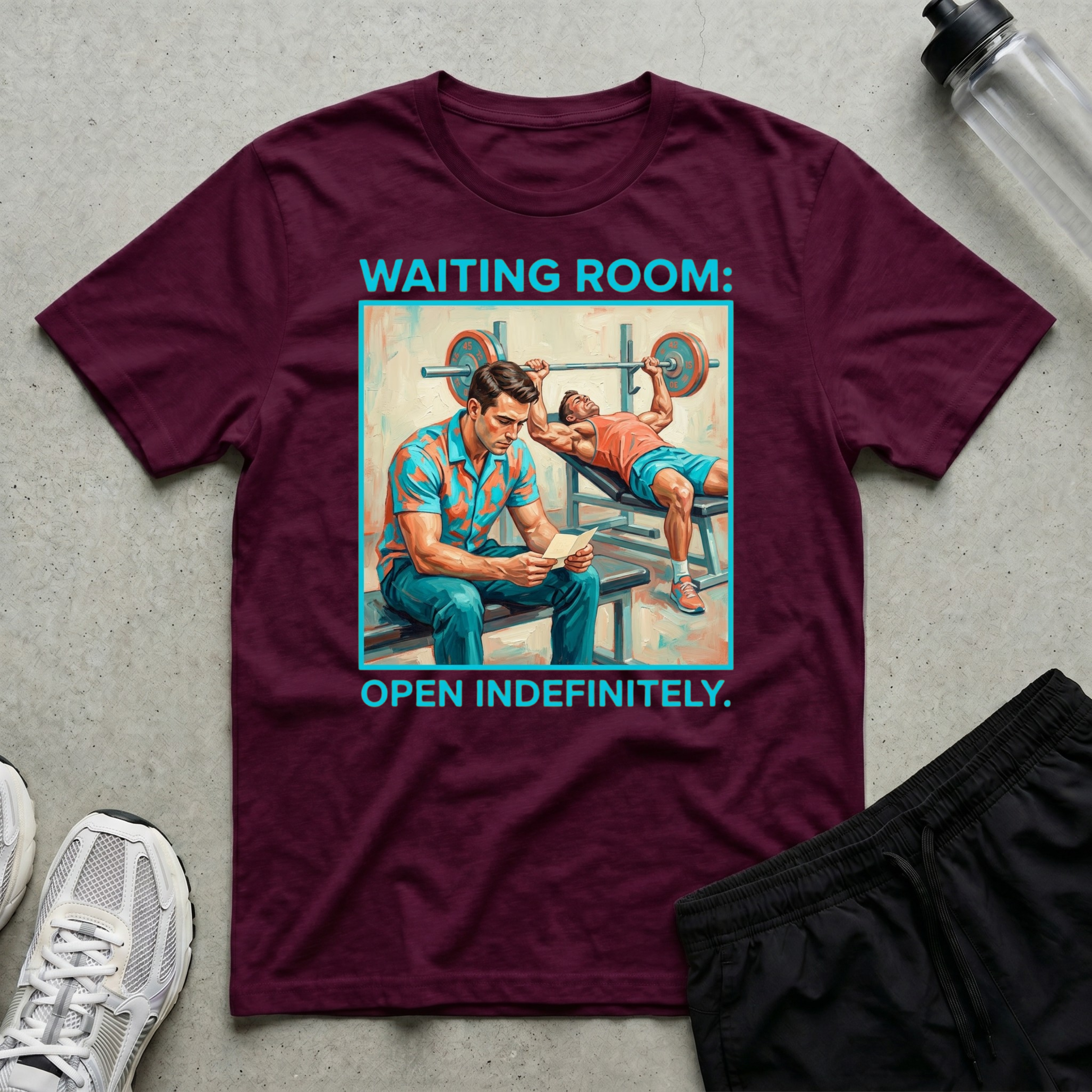 Bench Waiting Room T-Shirt