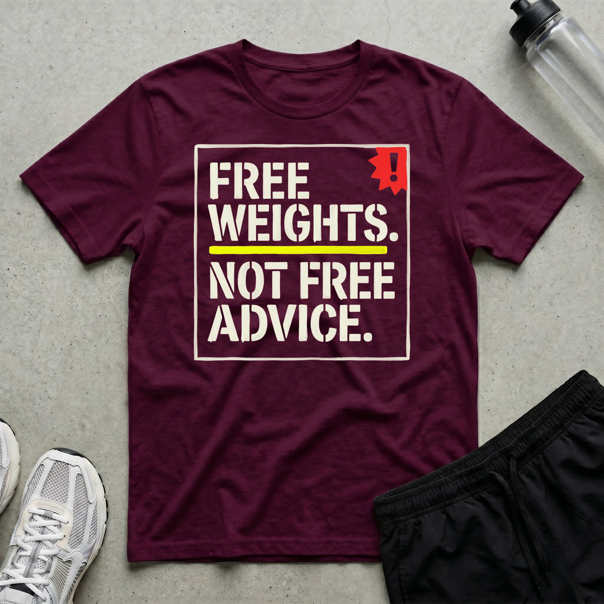 Free Weights Advice T-Shirt