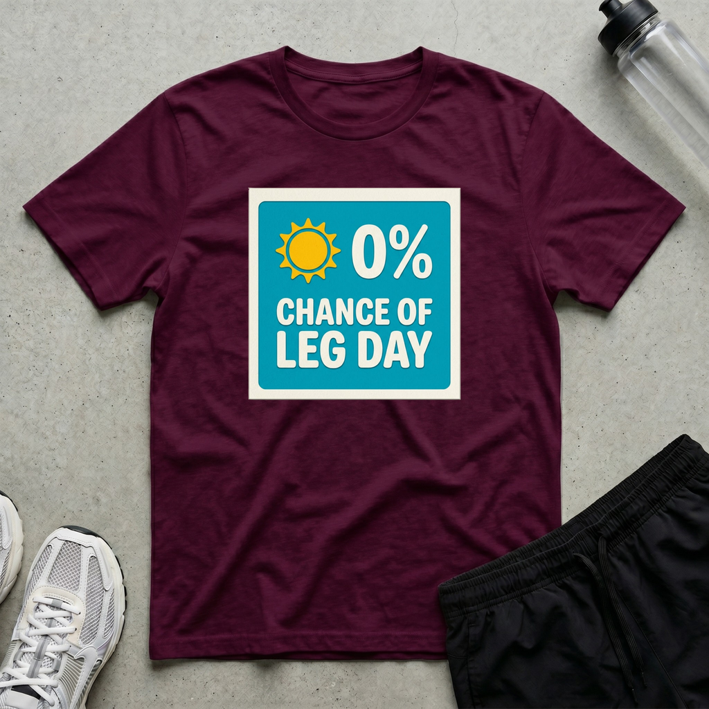 Leg Day Forecast T-Shirt