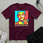 Resting Gym Face Portrait T-Shirt