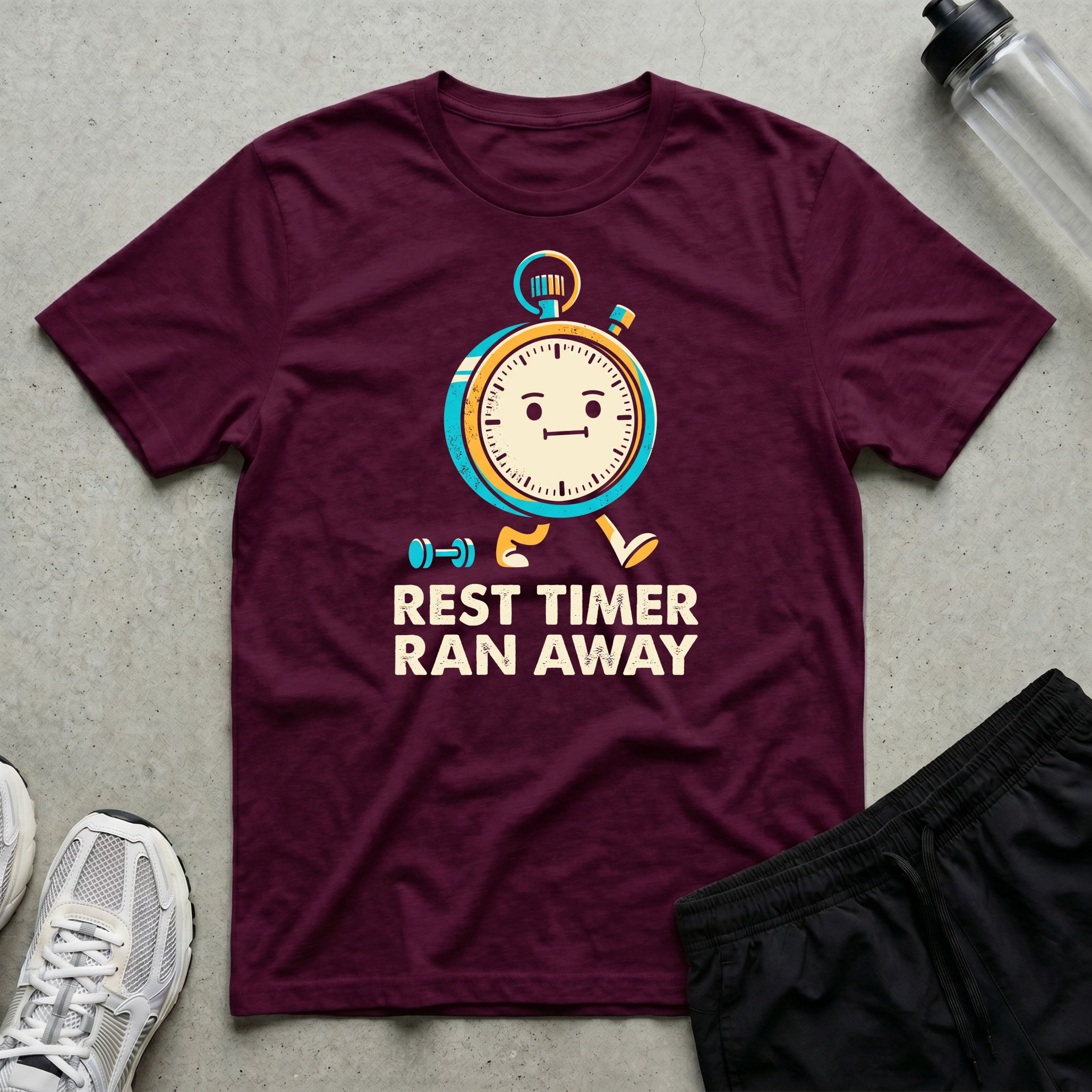 Rest Timer Ran Away T-Shirt