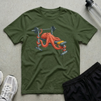 Octopus Clings To Bench T-Shirt