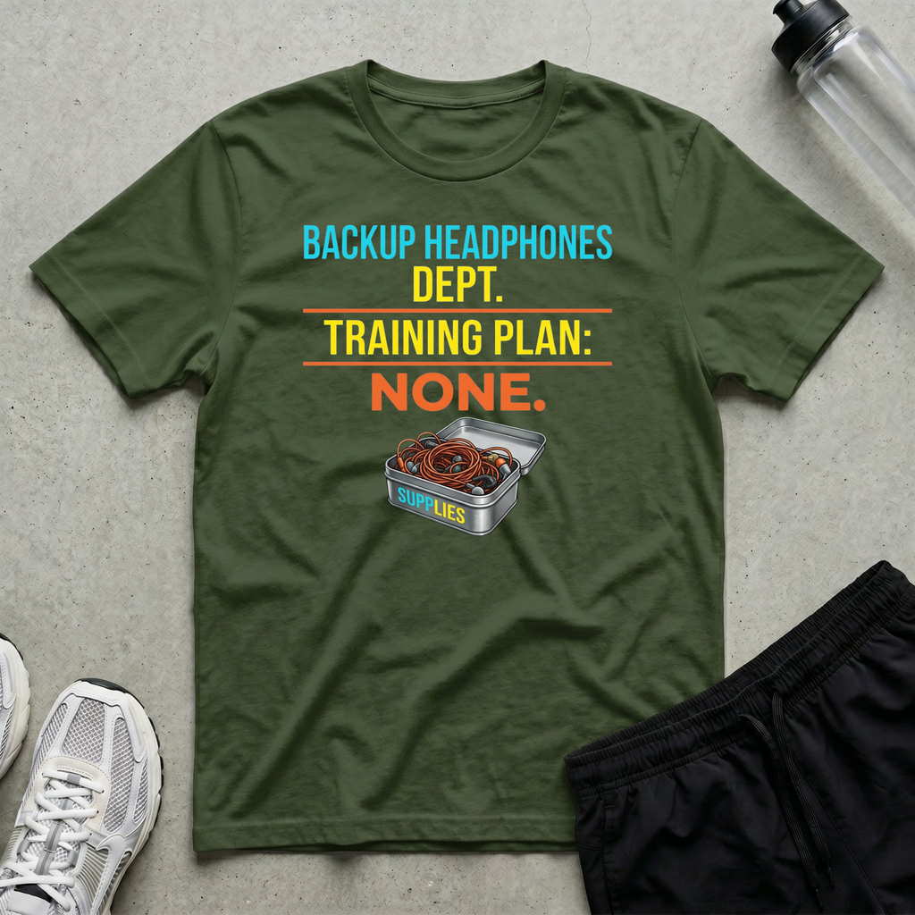 Backup Headphones T-Shirt