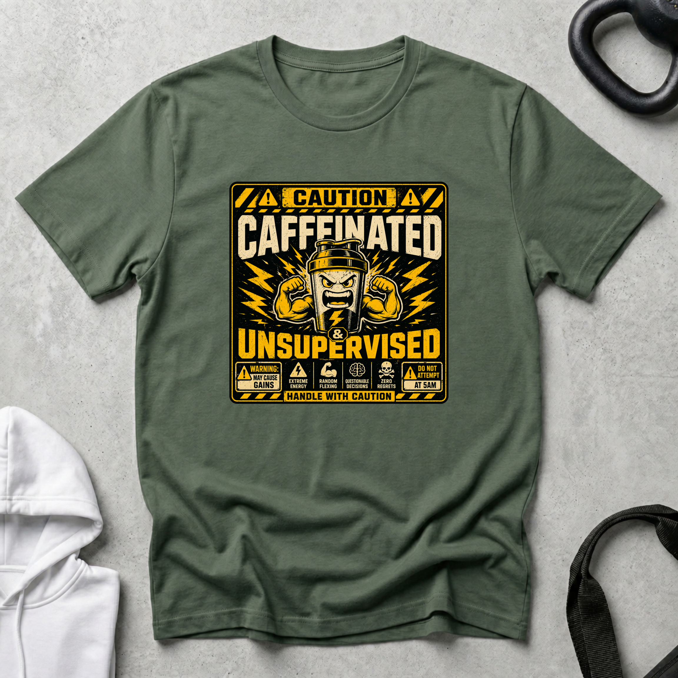 caffinated and unsupervised