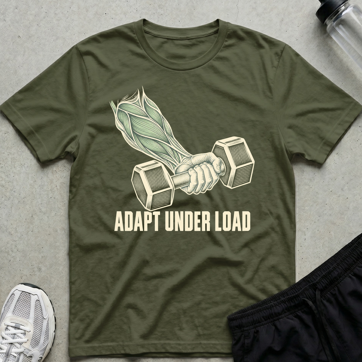 Adapt Under Load T-Shirt - Military Green
